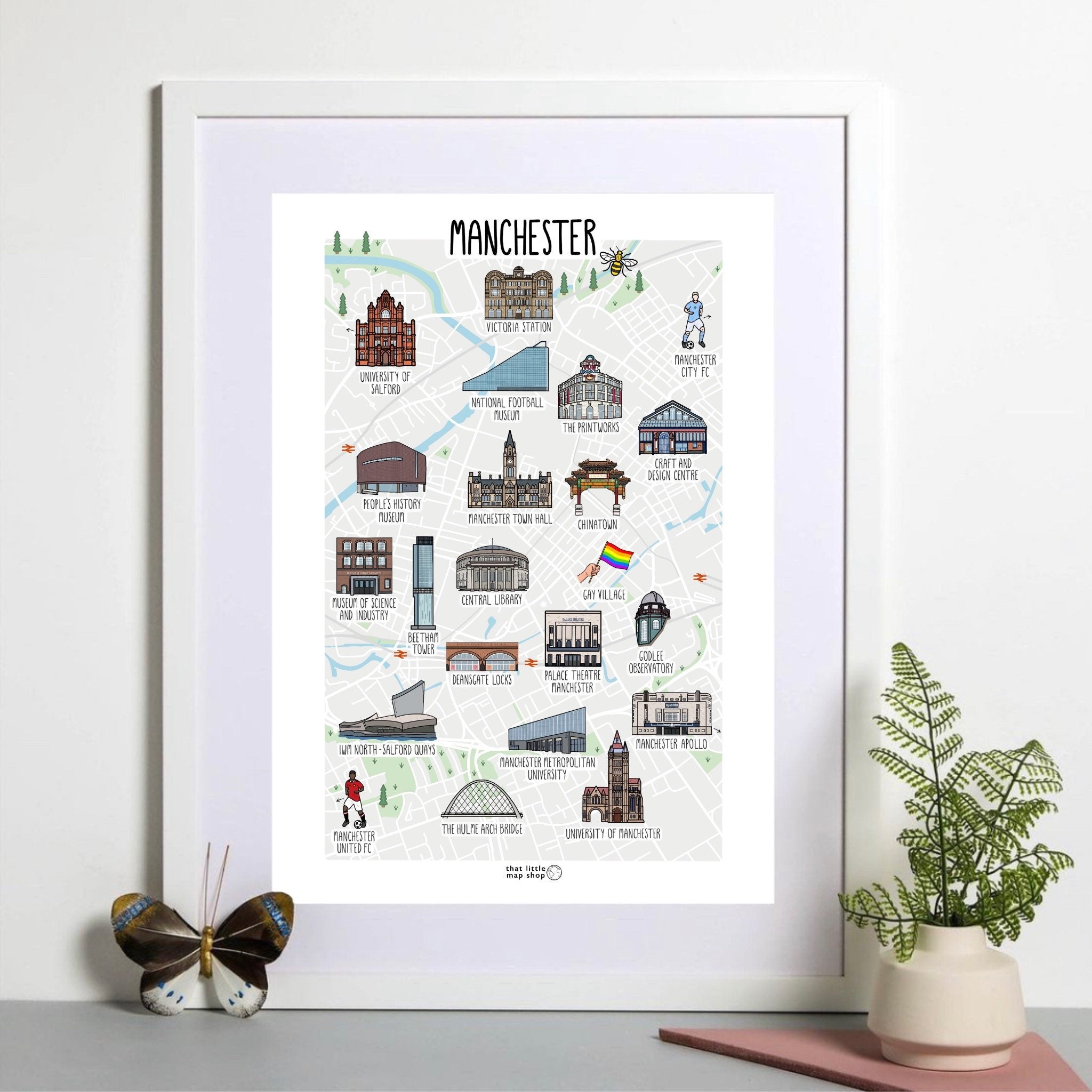 Manchester Map