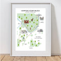 Hampton Court Palace Half Marathon Race Map