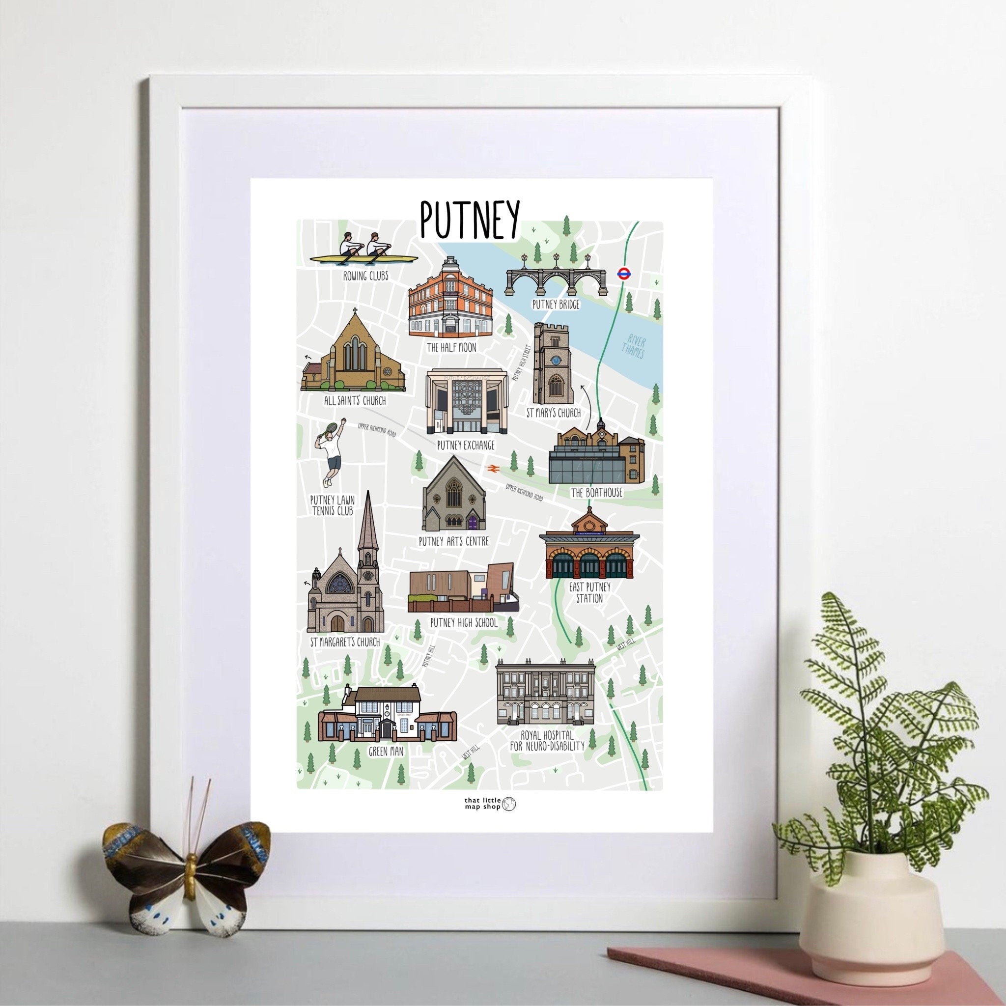 Putney Map