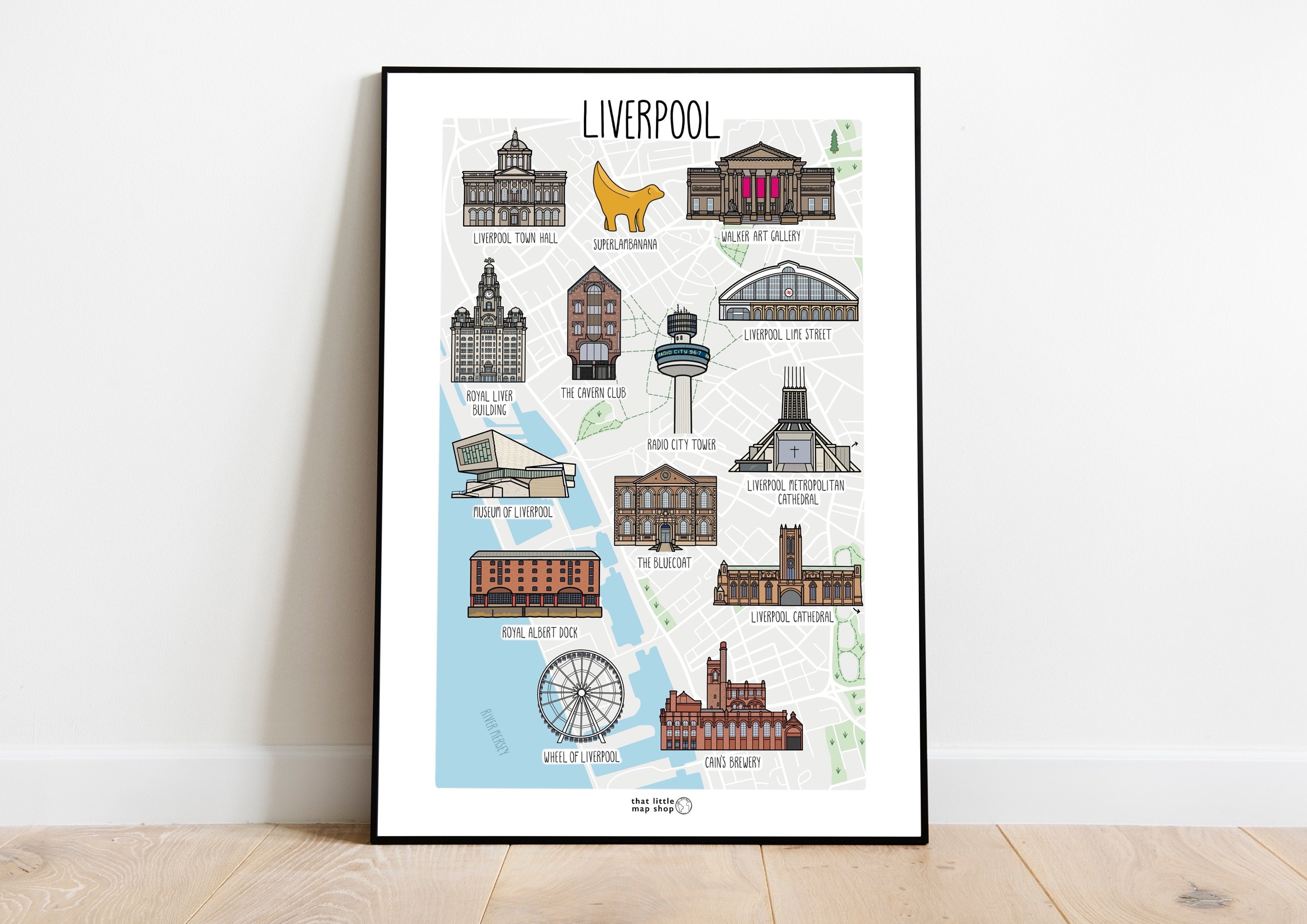 Liverpool Map