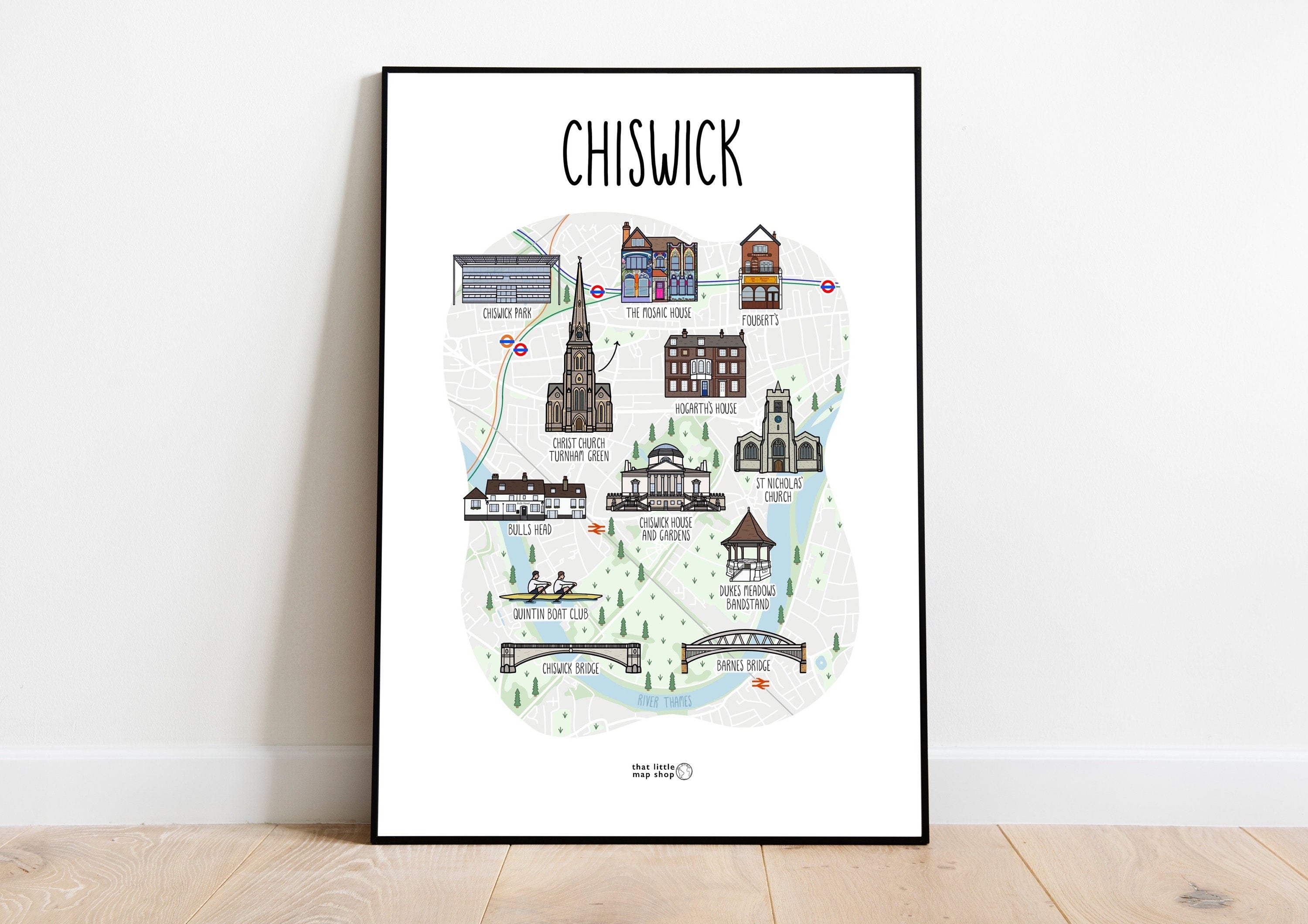 Chiswick Map