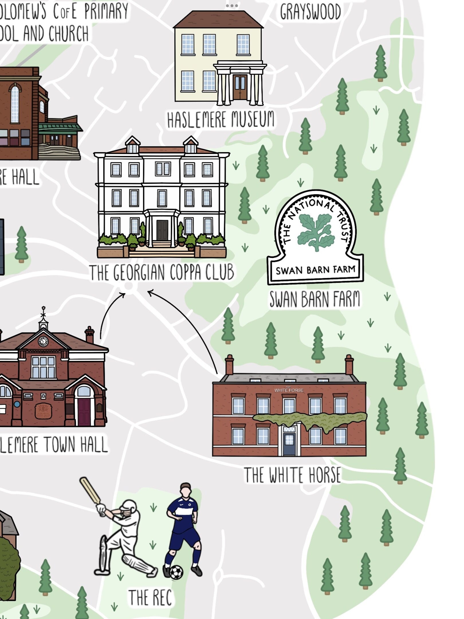 Haslemere Map