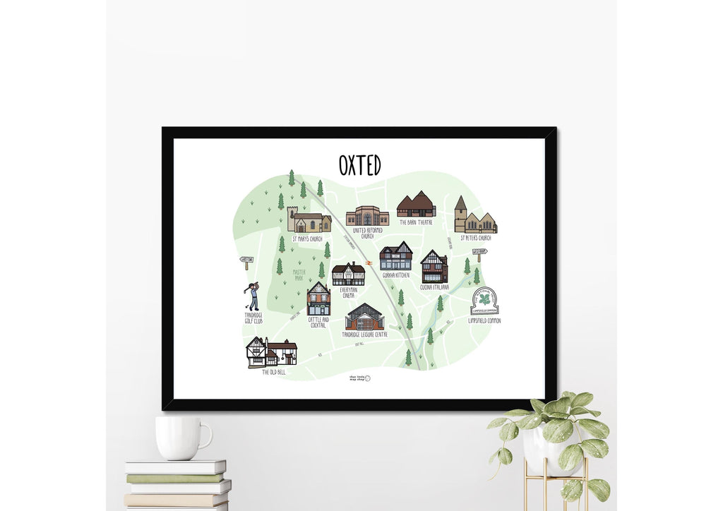 Oxted Map