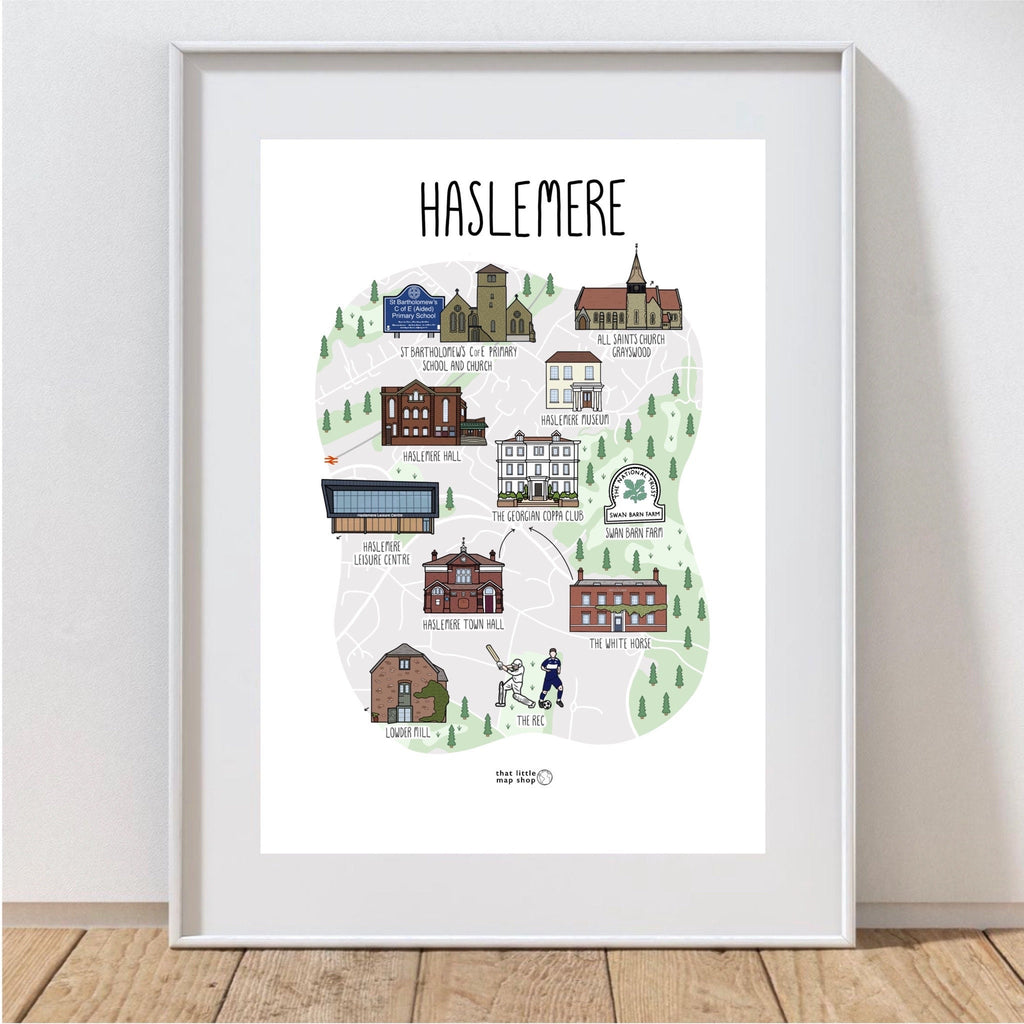 Haslemere Map