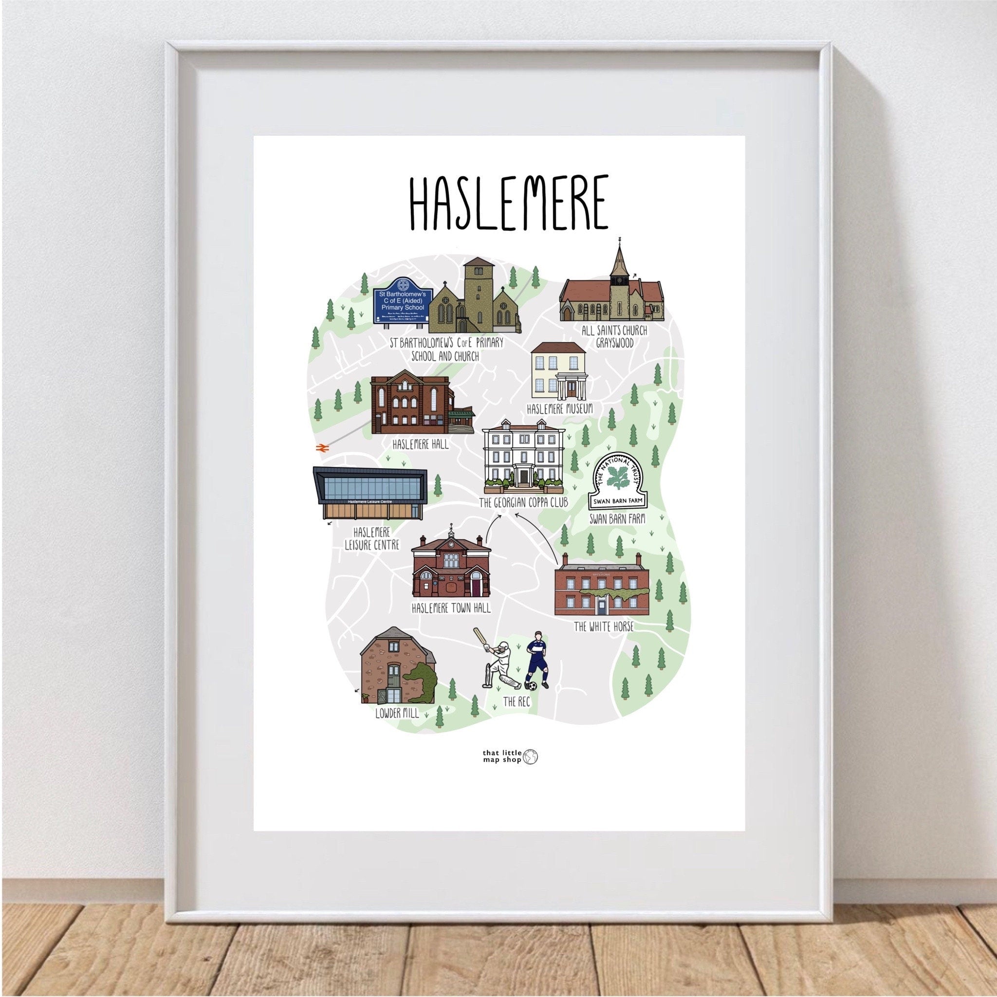 Haslemere Map