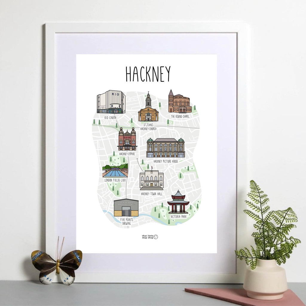 Hackney Map