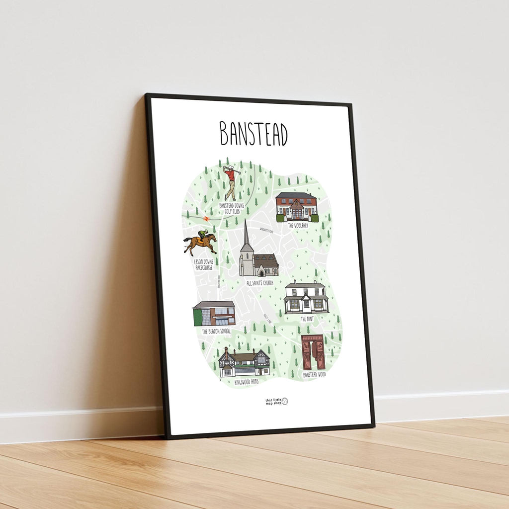 Banstead Map