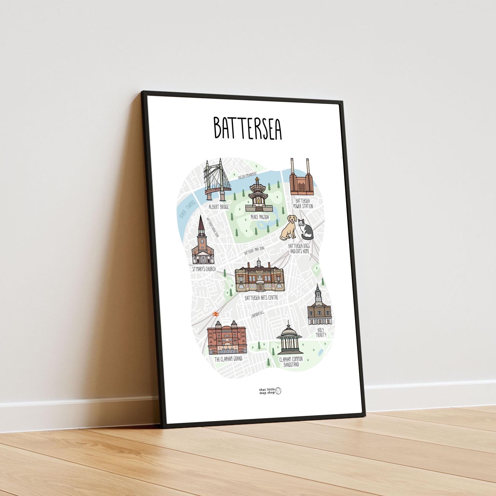 Battersea Map