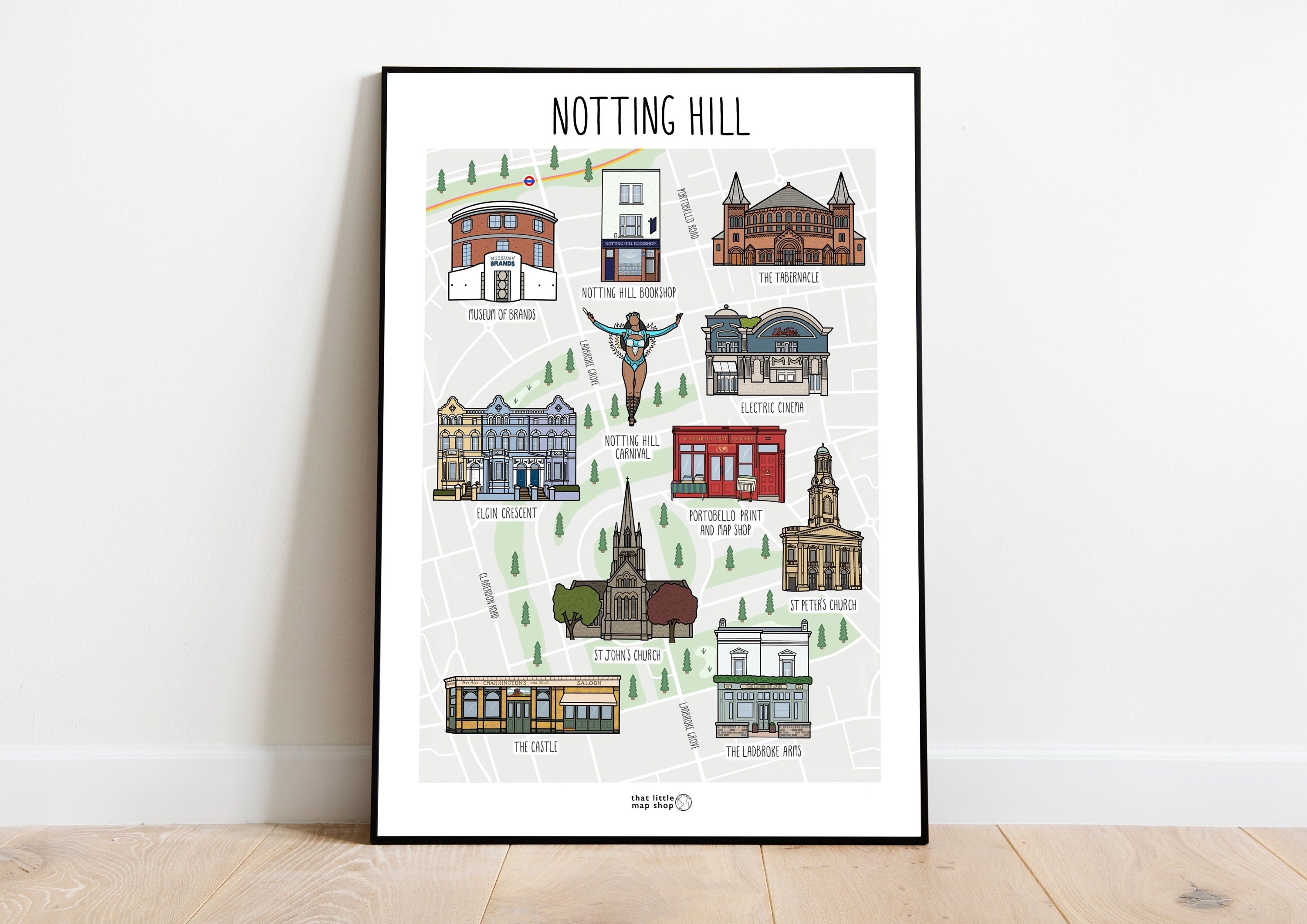 Notting Hill Map