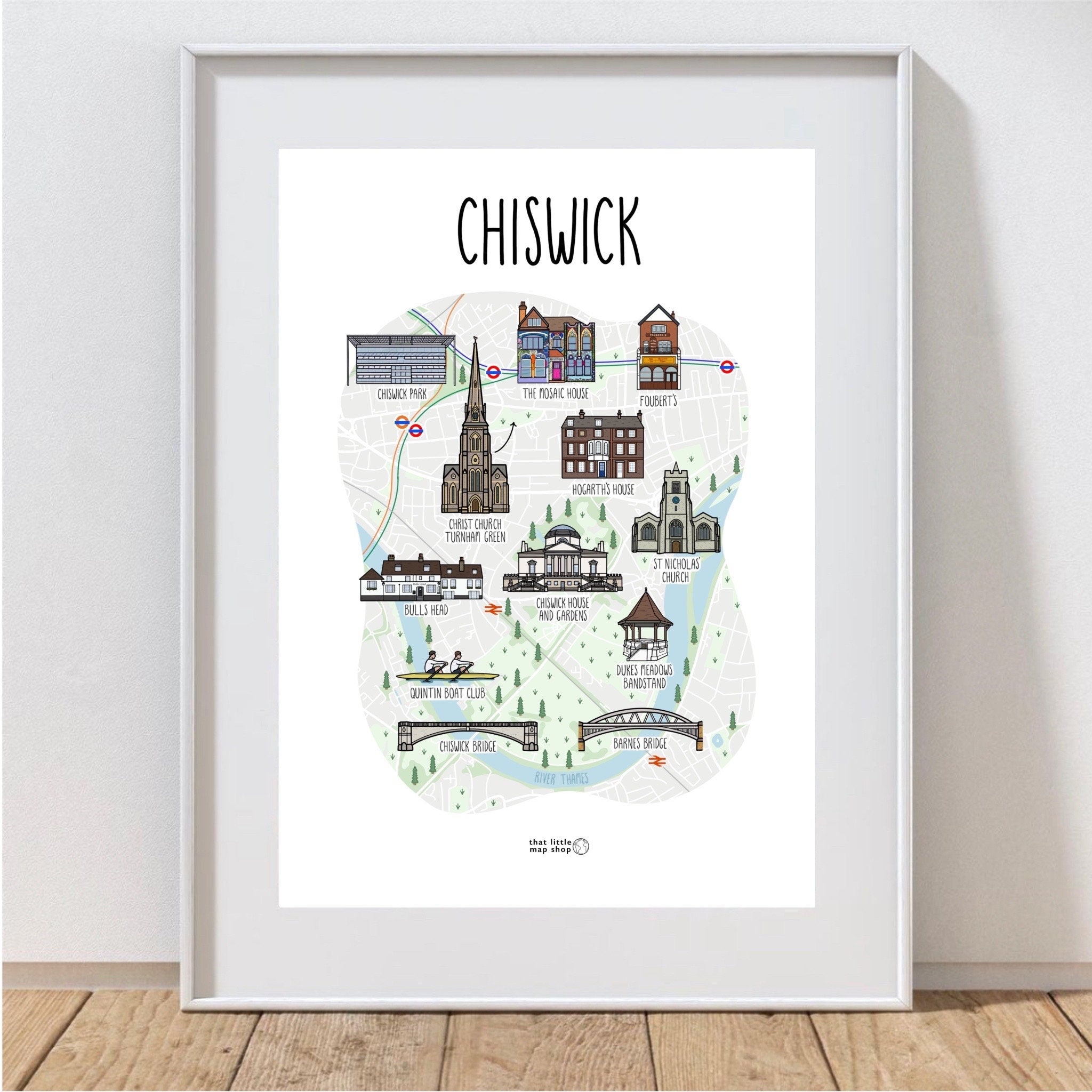 Chiswick Map