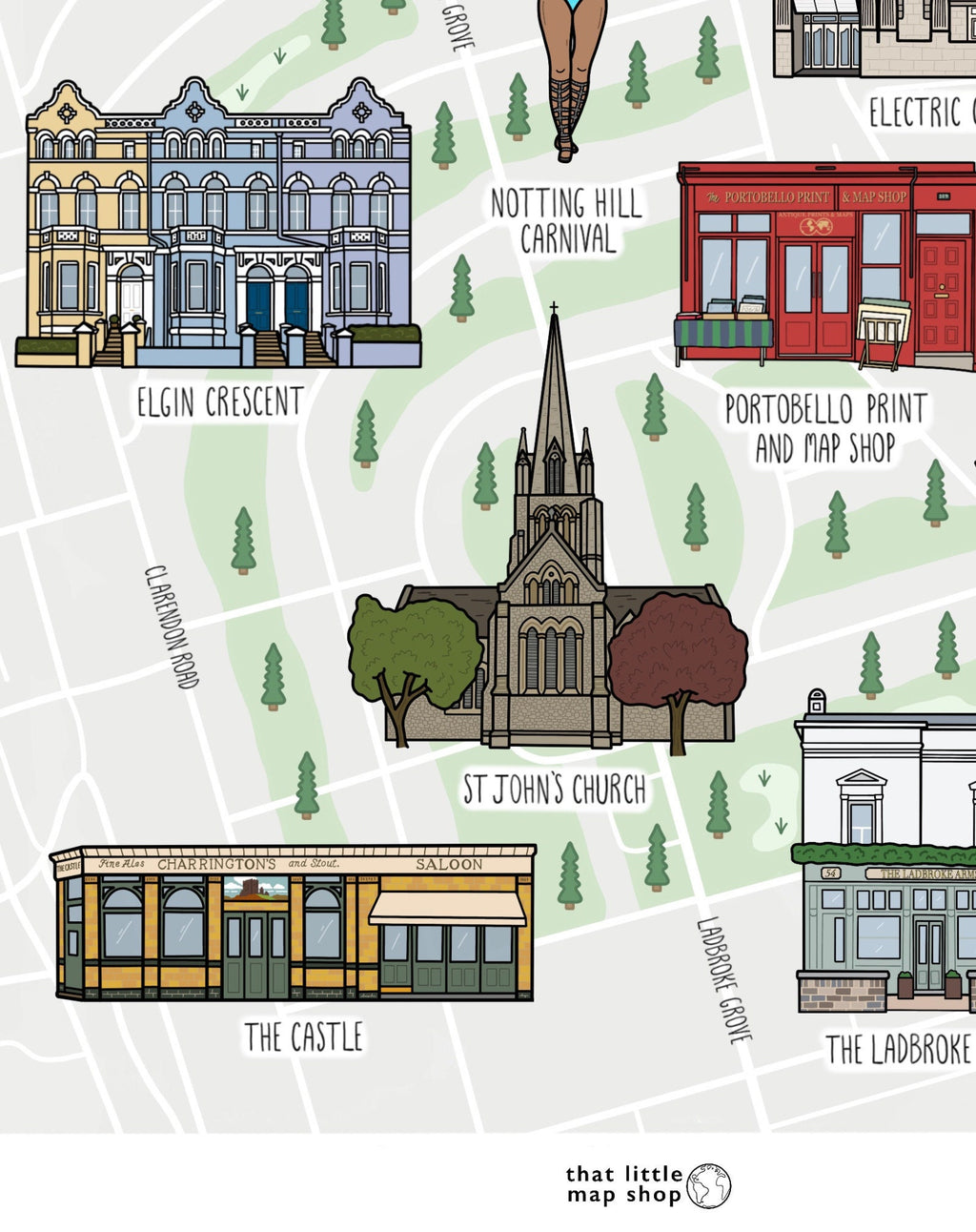 Notting Hill Map