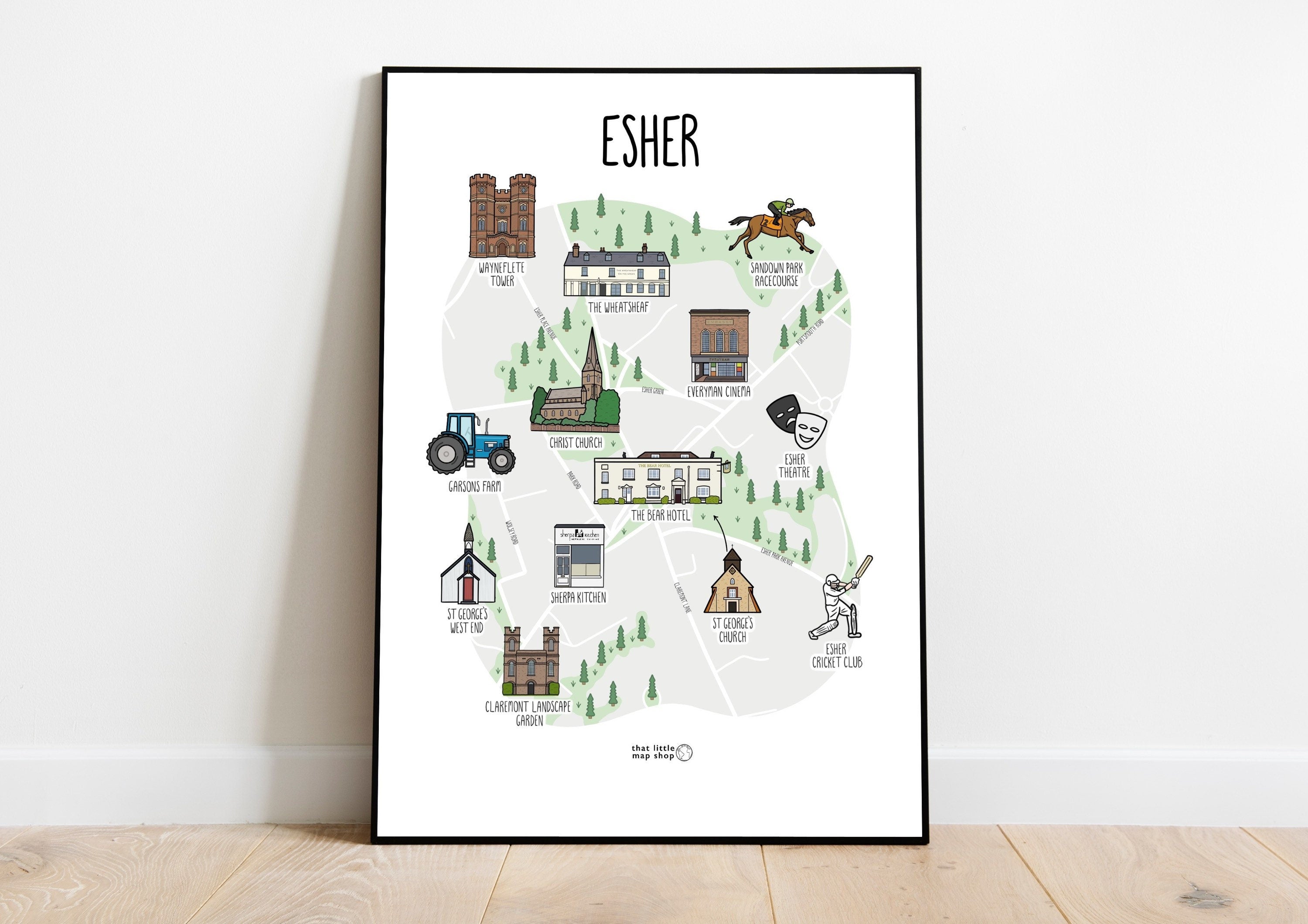 Esher Map