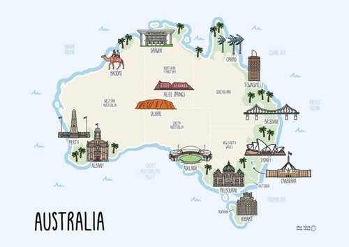 Australia Map