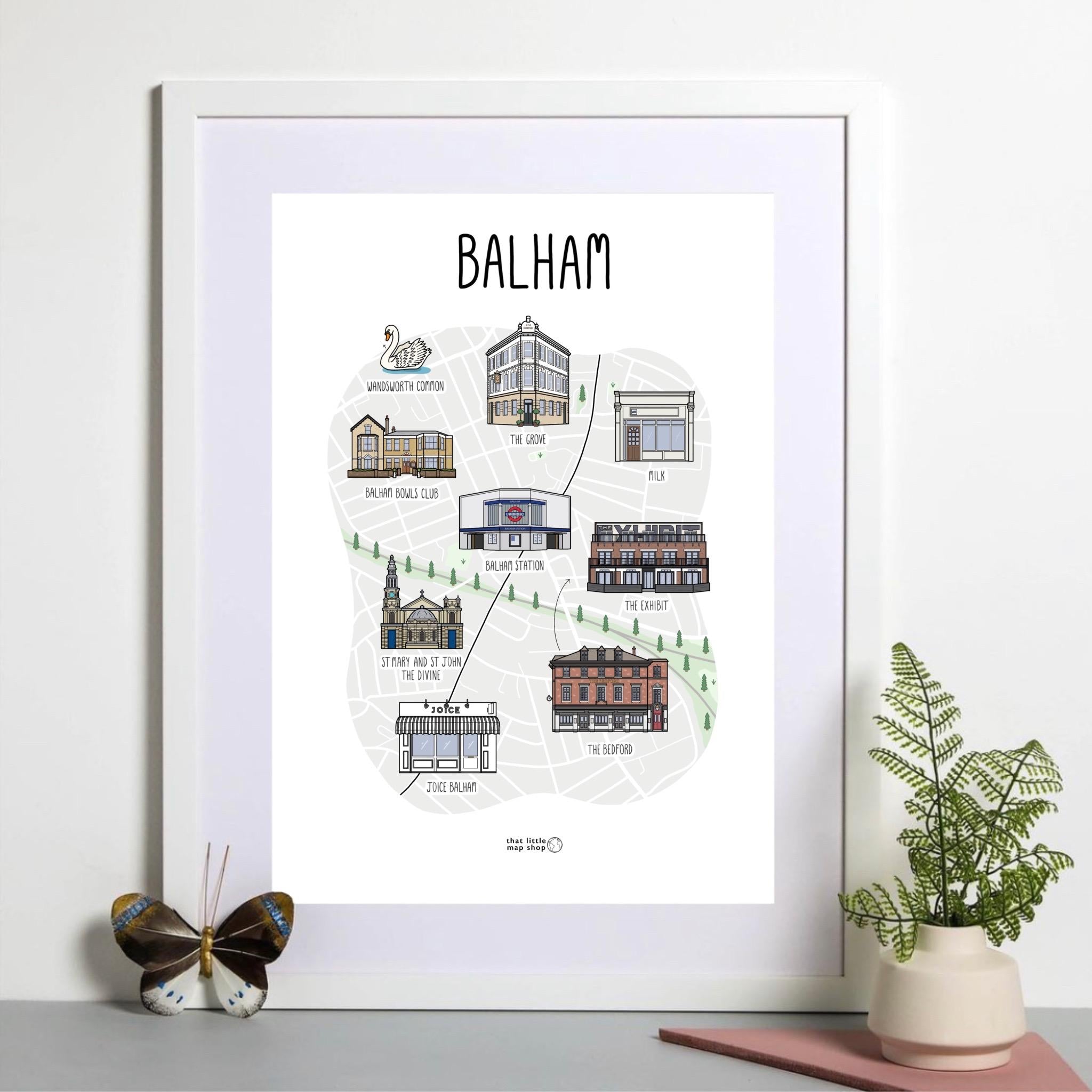Balham Map