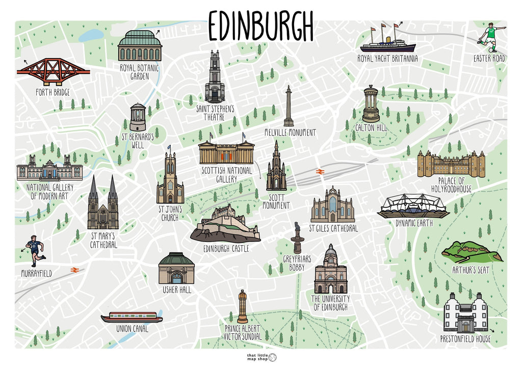 Edinburgh Map