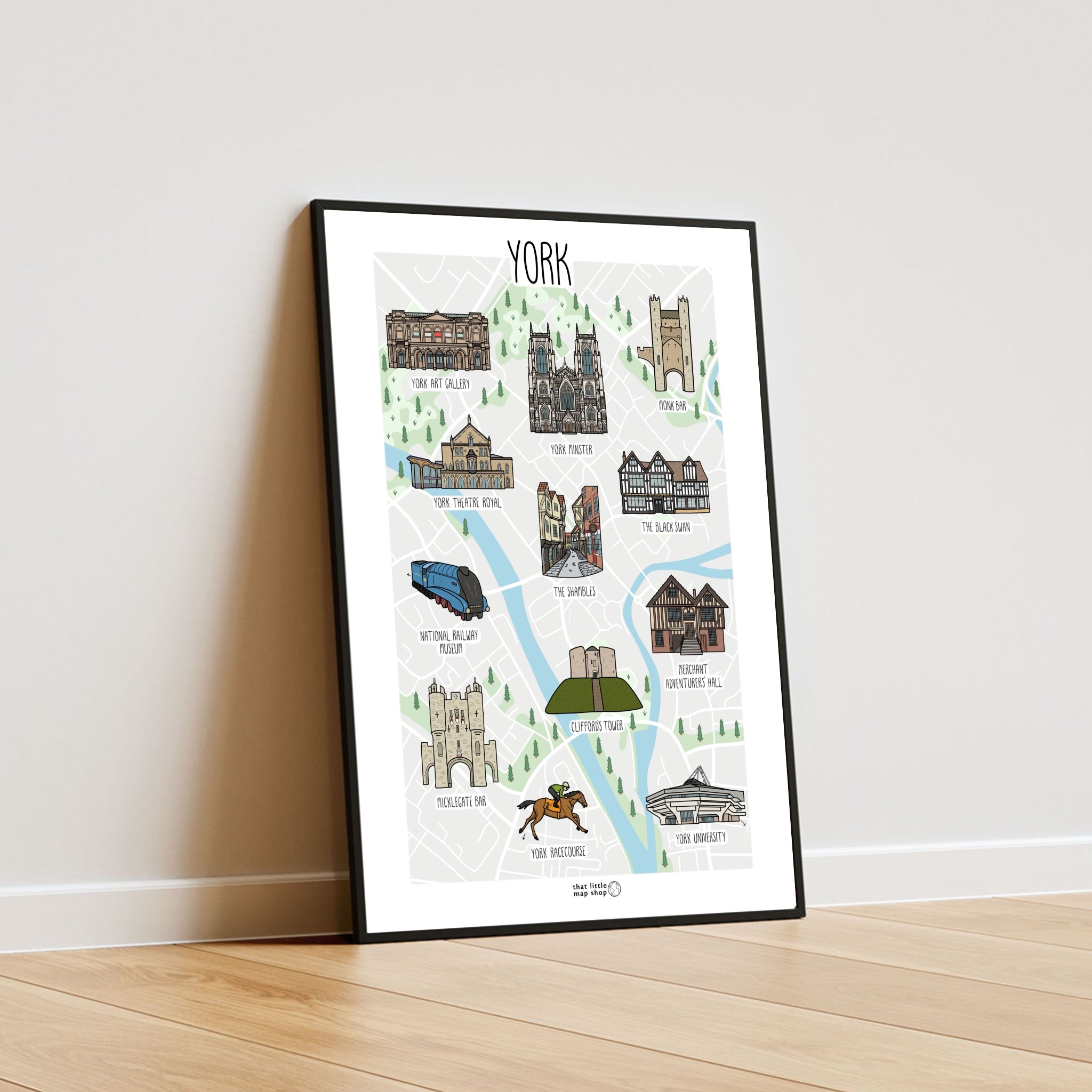 York Map
