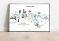 London Race Map - Marathon