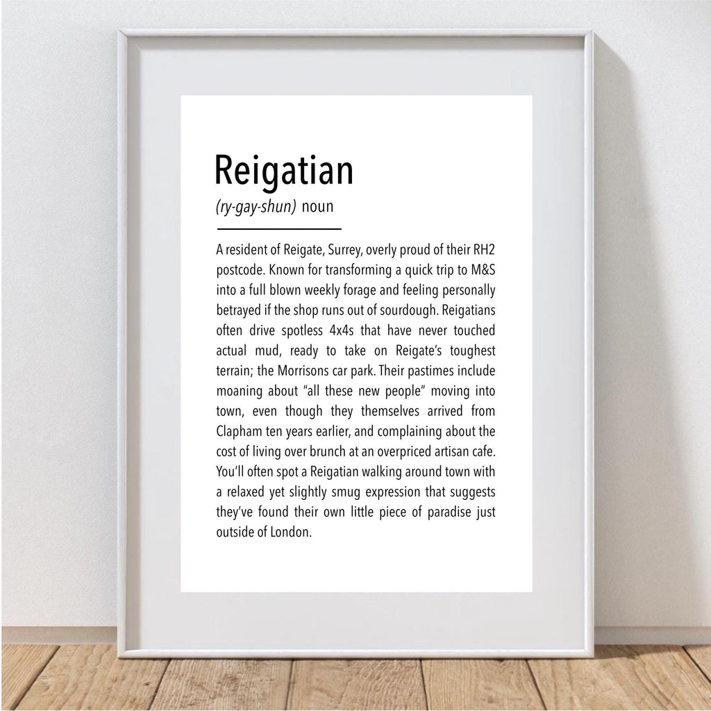 Reigatian Definition Print