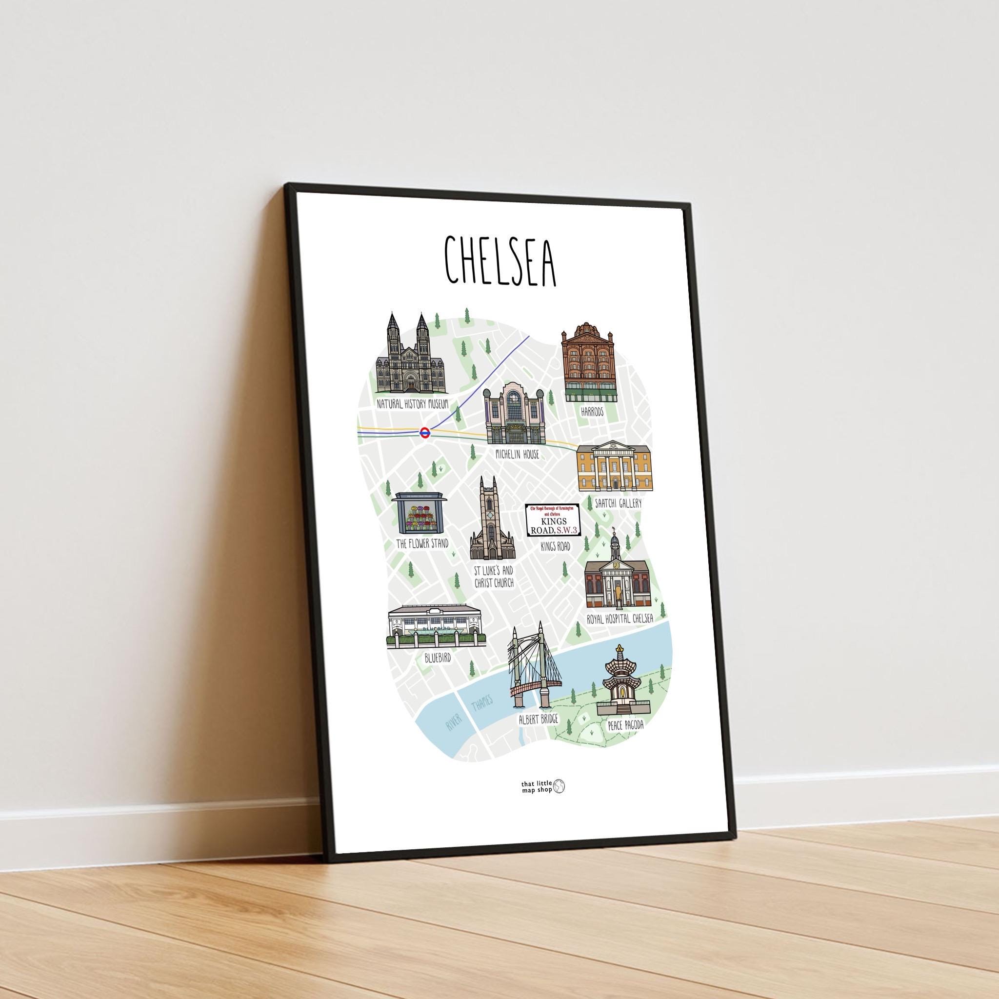Chelsea Map