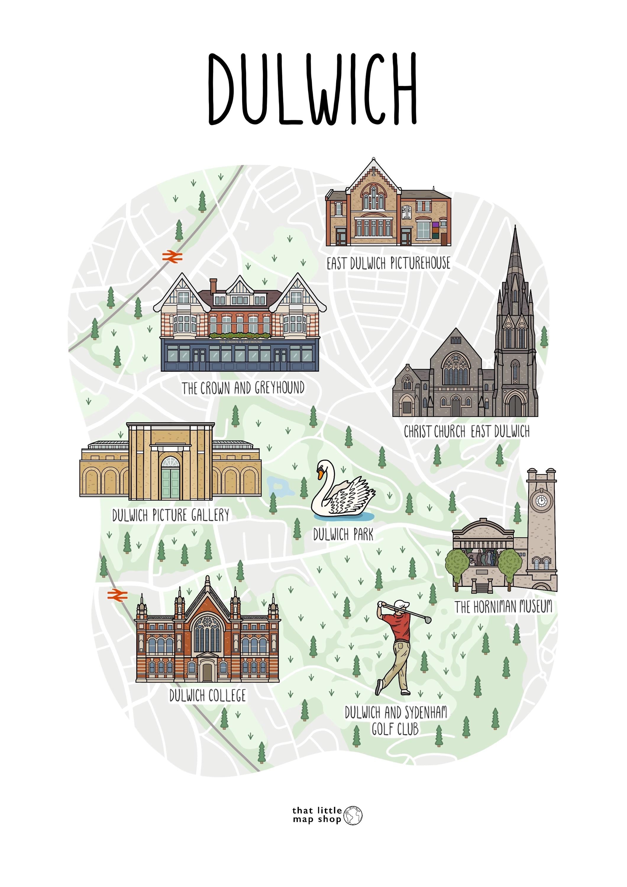 Dulwich Map