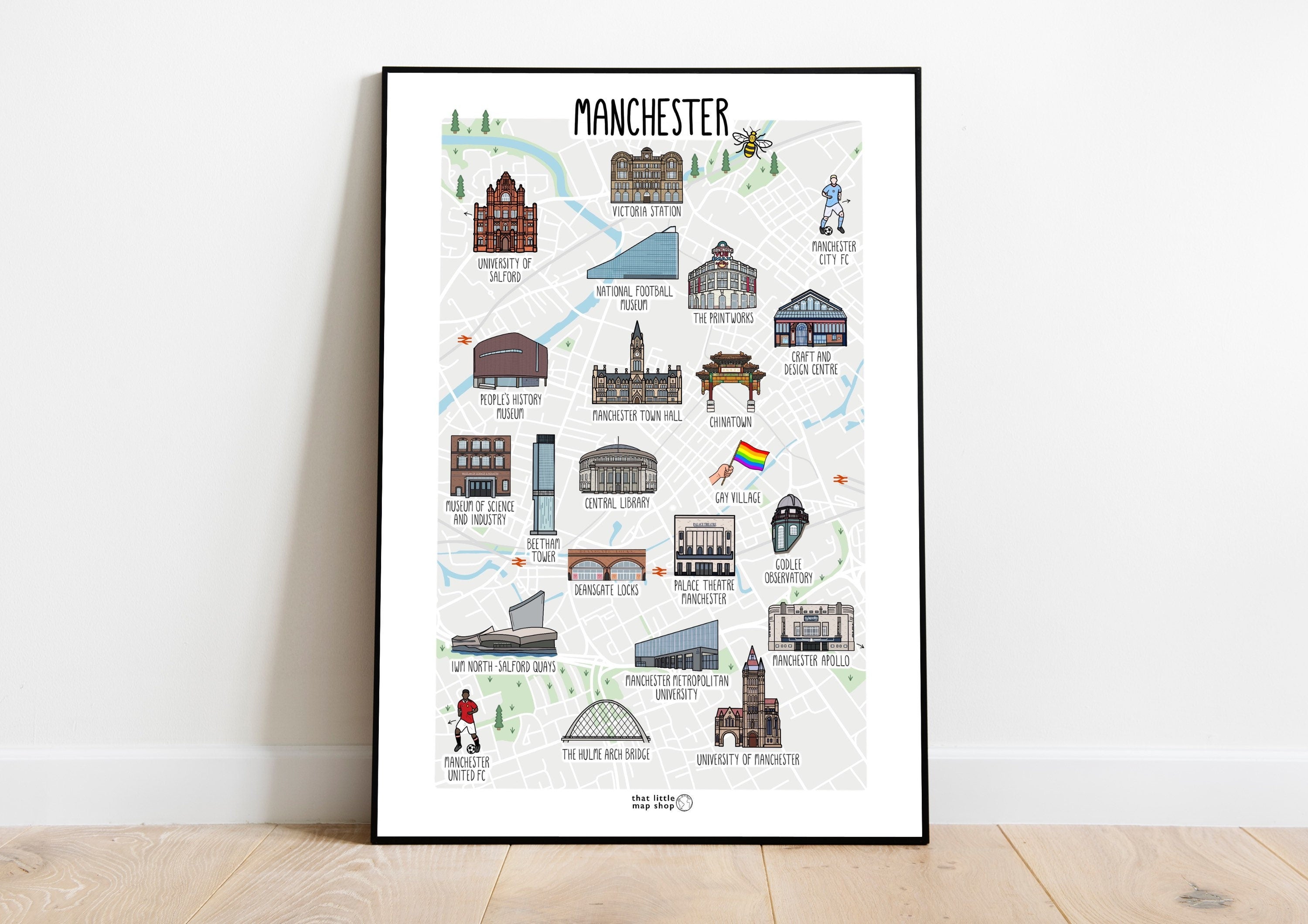 Manchester Map