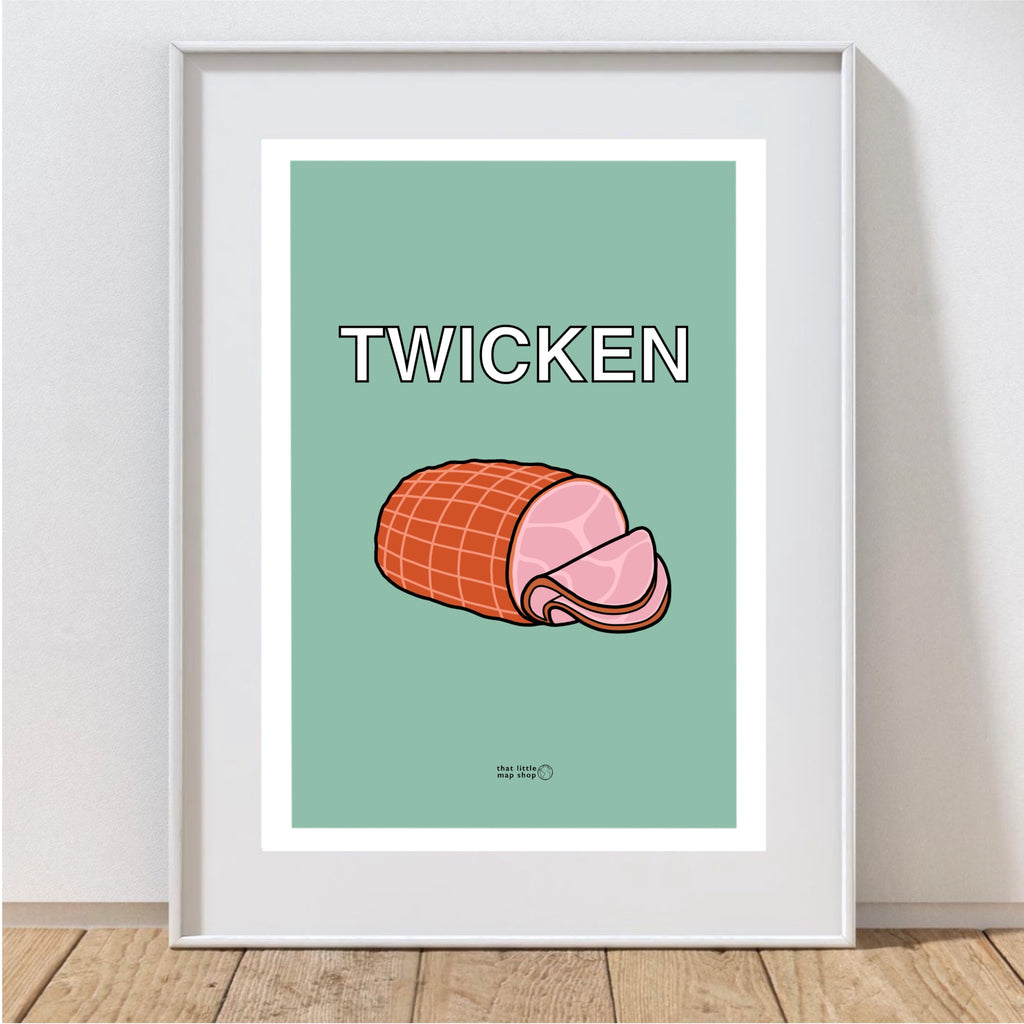 Twickenham Art Print