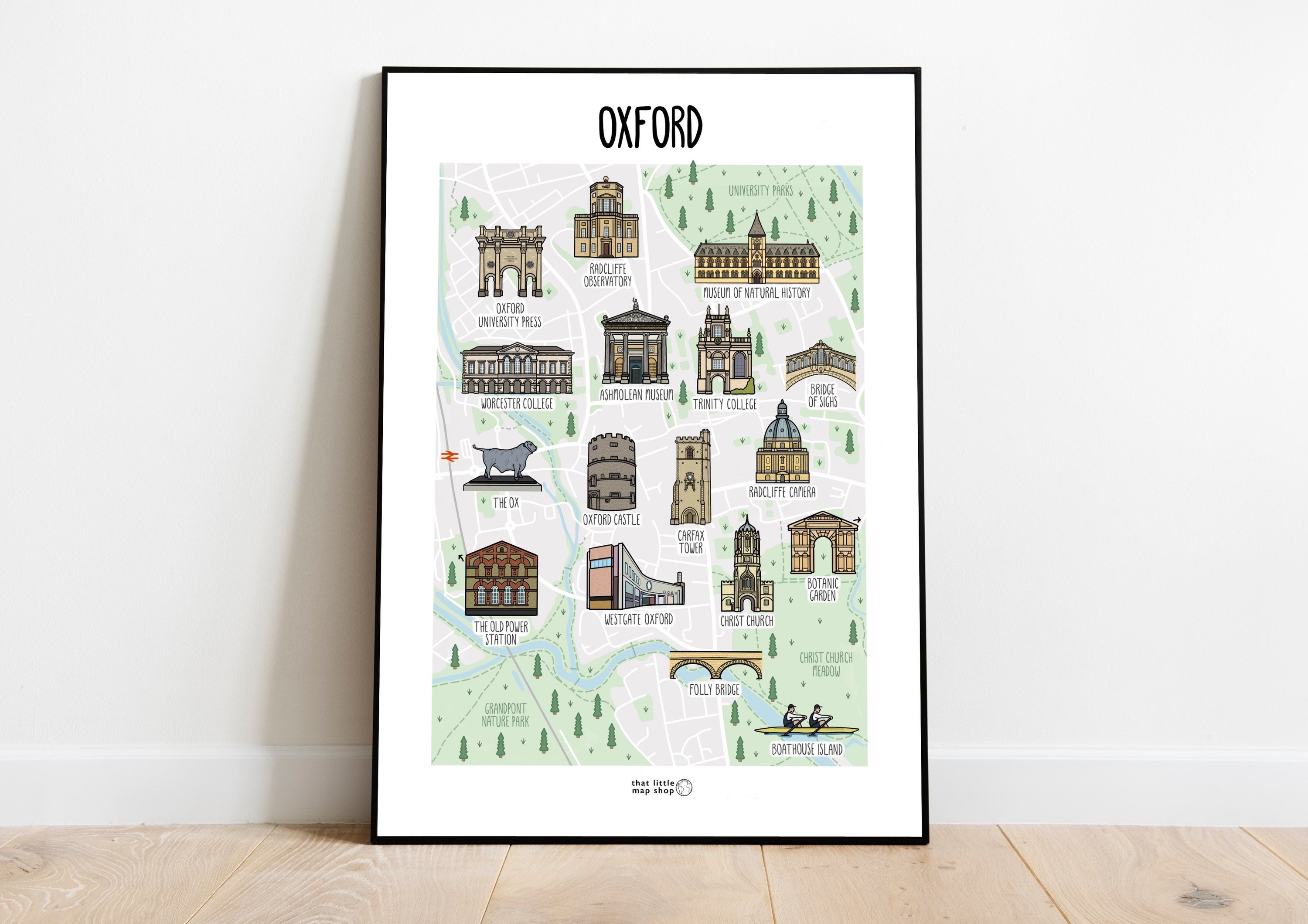 Oxford Map