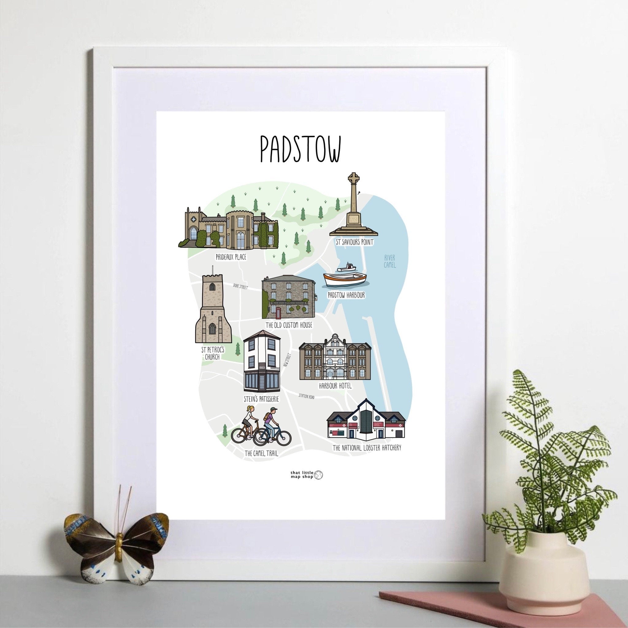 Padstow Map