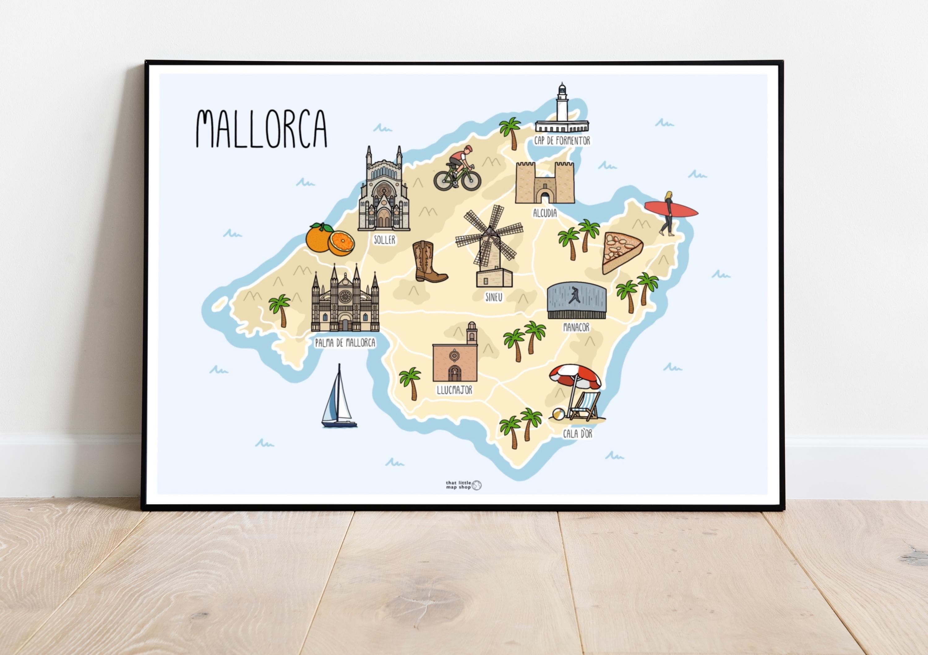 Mallorca Map