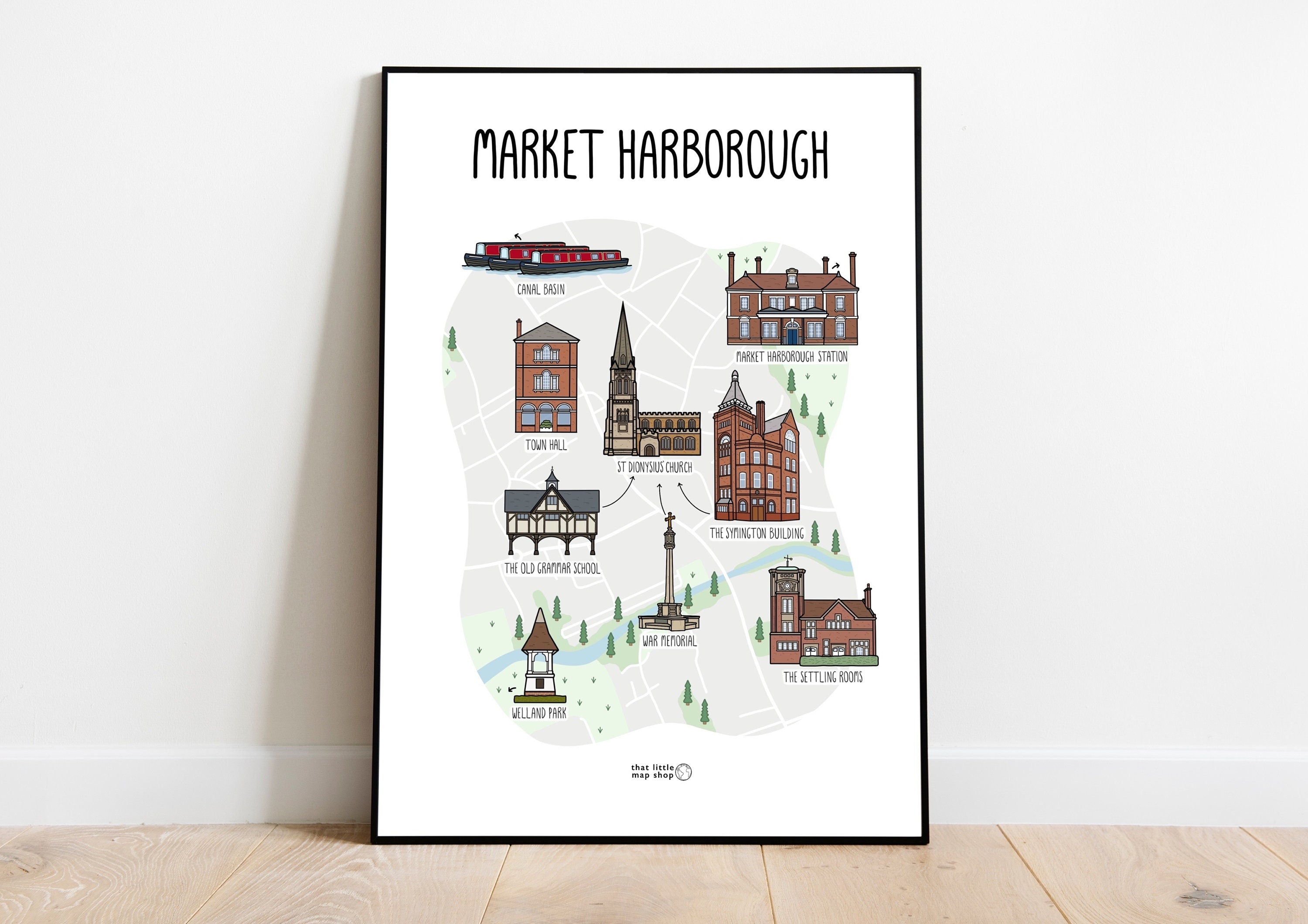 Market Harborough Map