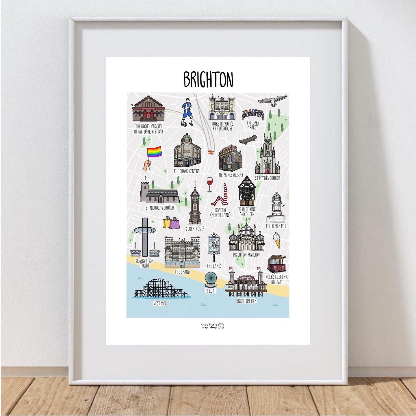 Brighton Map