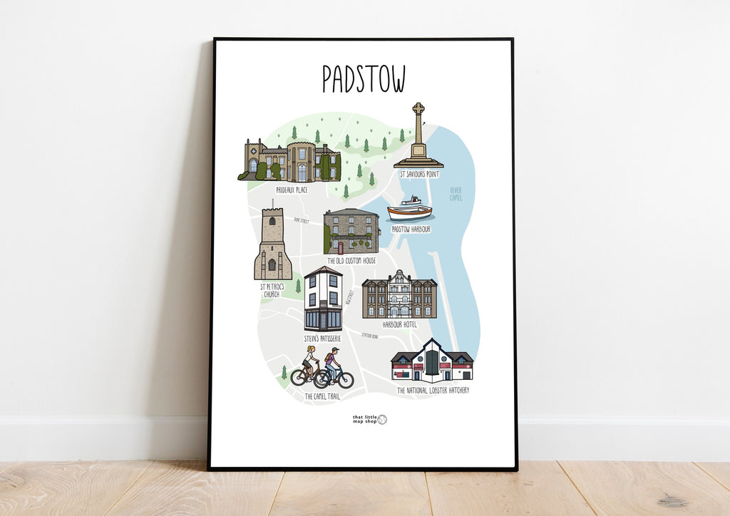 Padstow Map