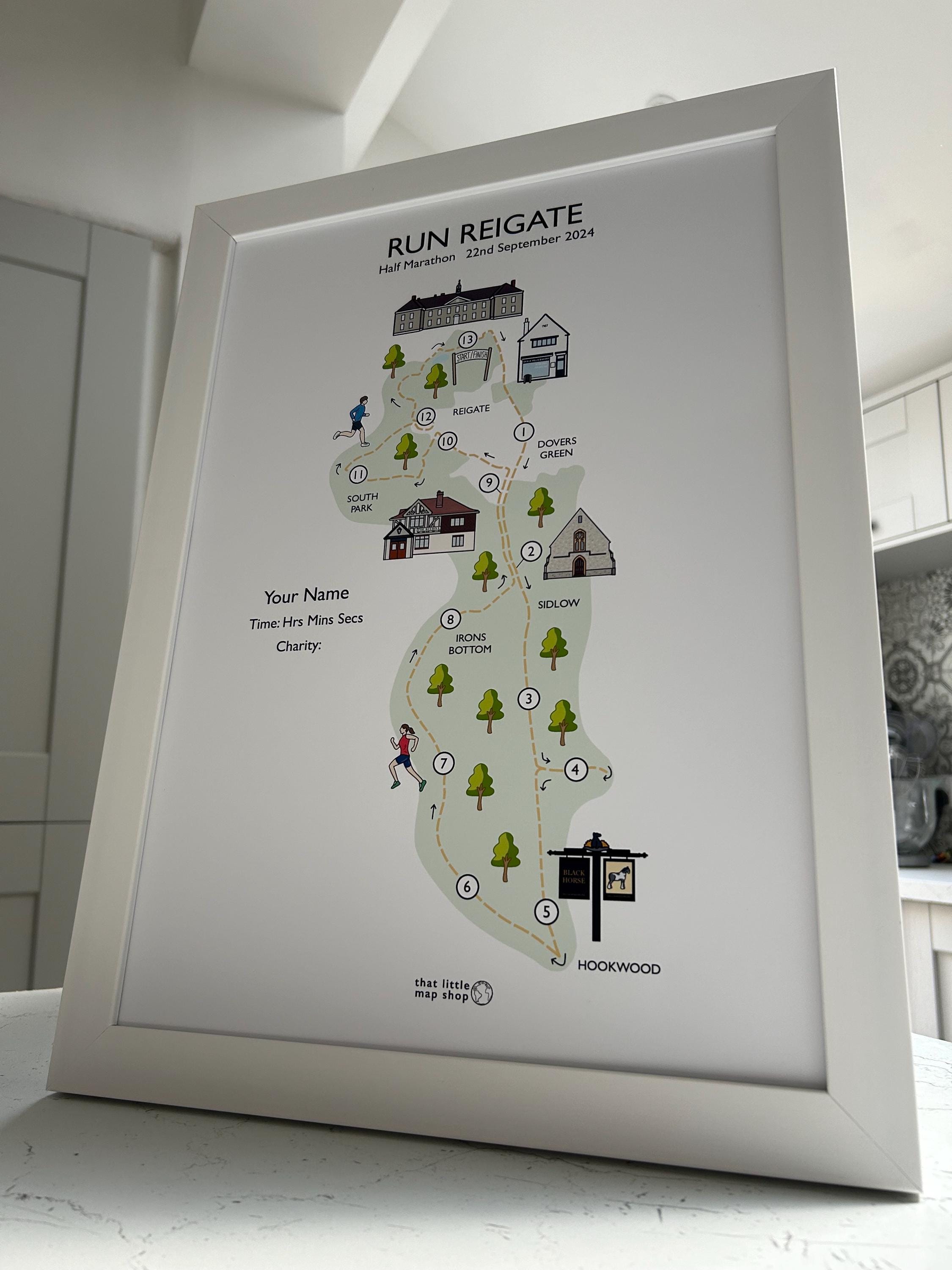 Run Reigate Race Map