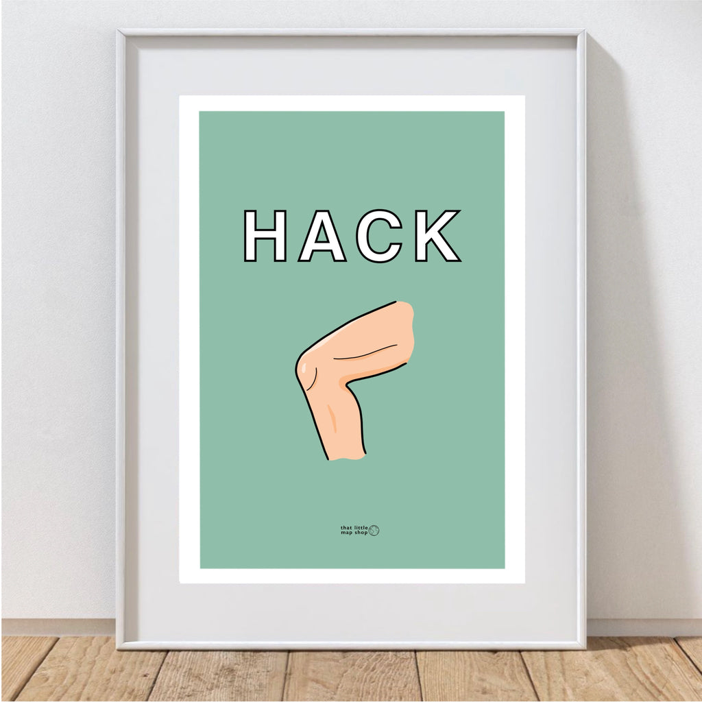 Hackney Art Print