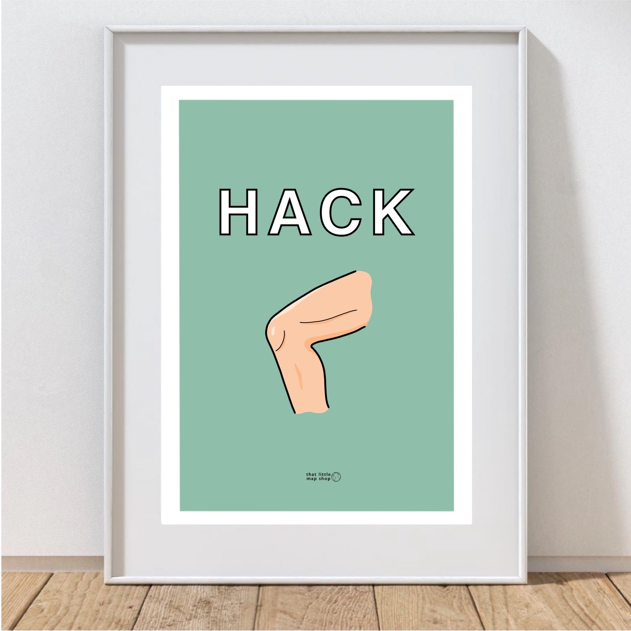 Hackney Art Print