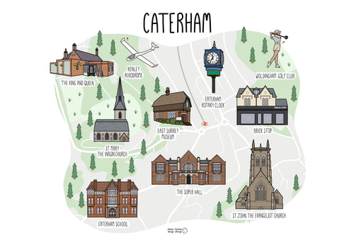 Caterham Map