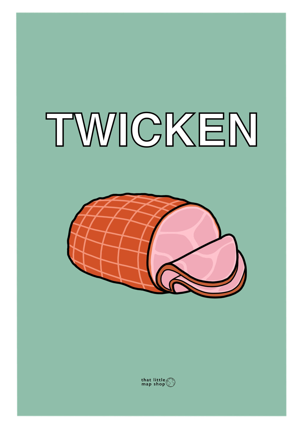 Twickenham Art Print