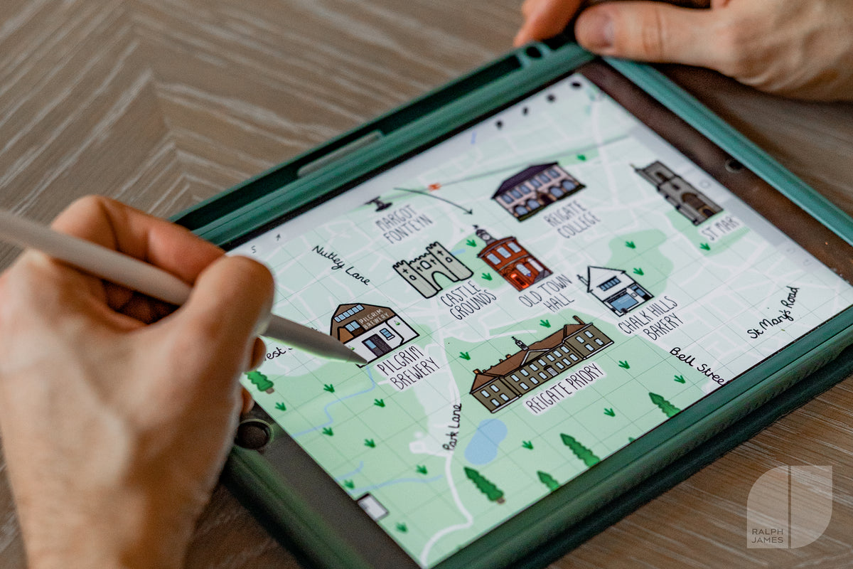 Small Shop Map Display That Little Map Shop