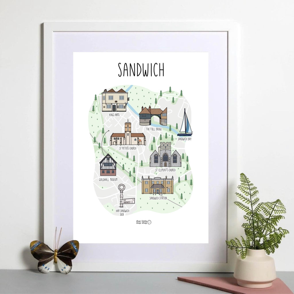 Sandwich Map