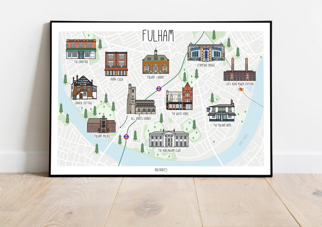 Fulham Map