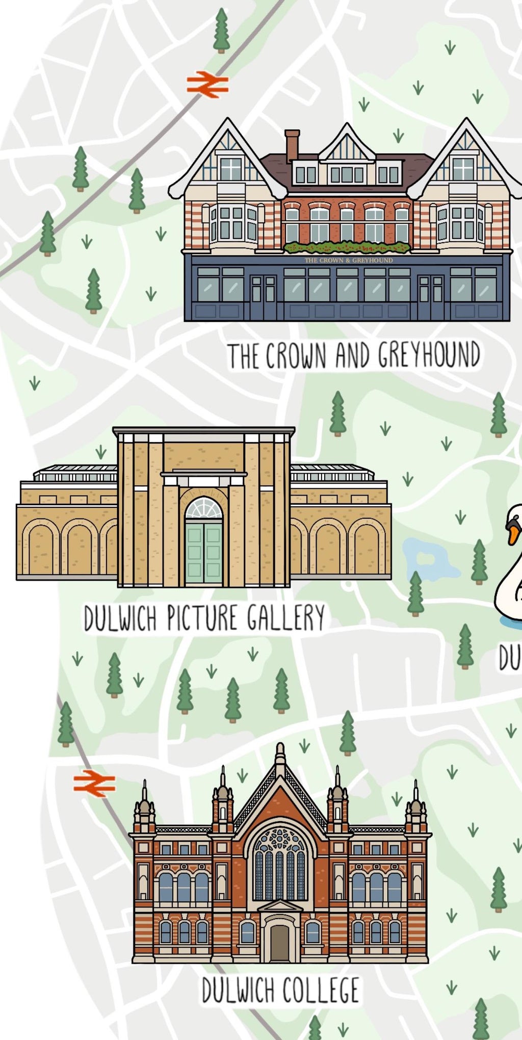 Dulwich Map