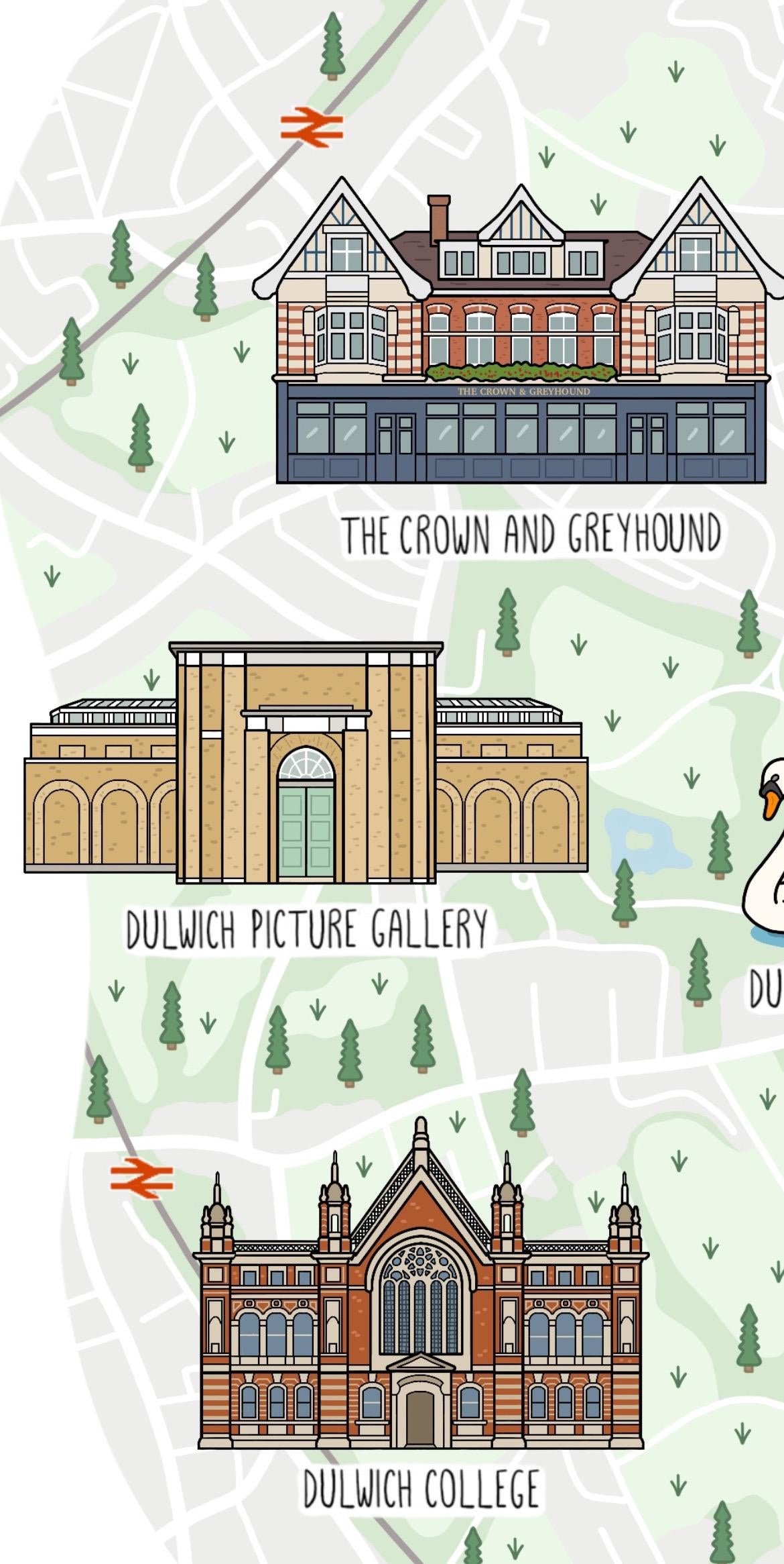 Dulwich Map
