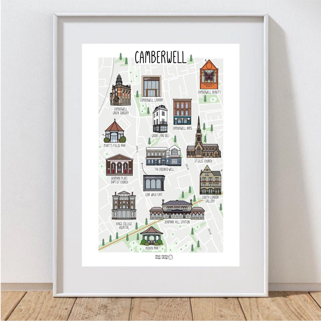 Camberwell Map