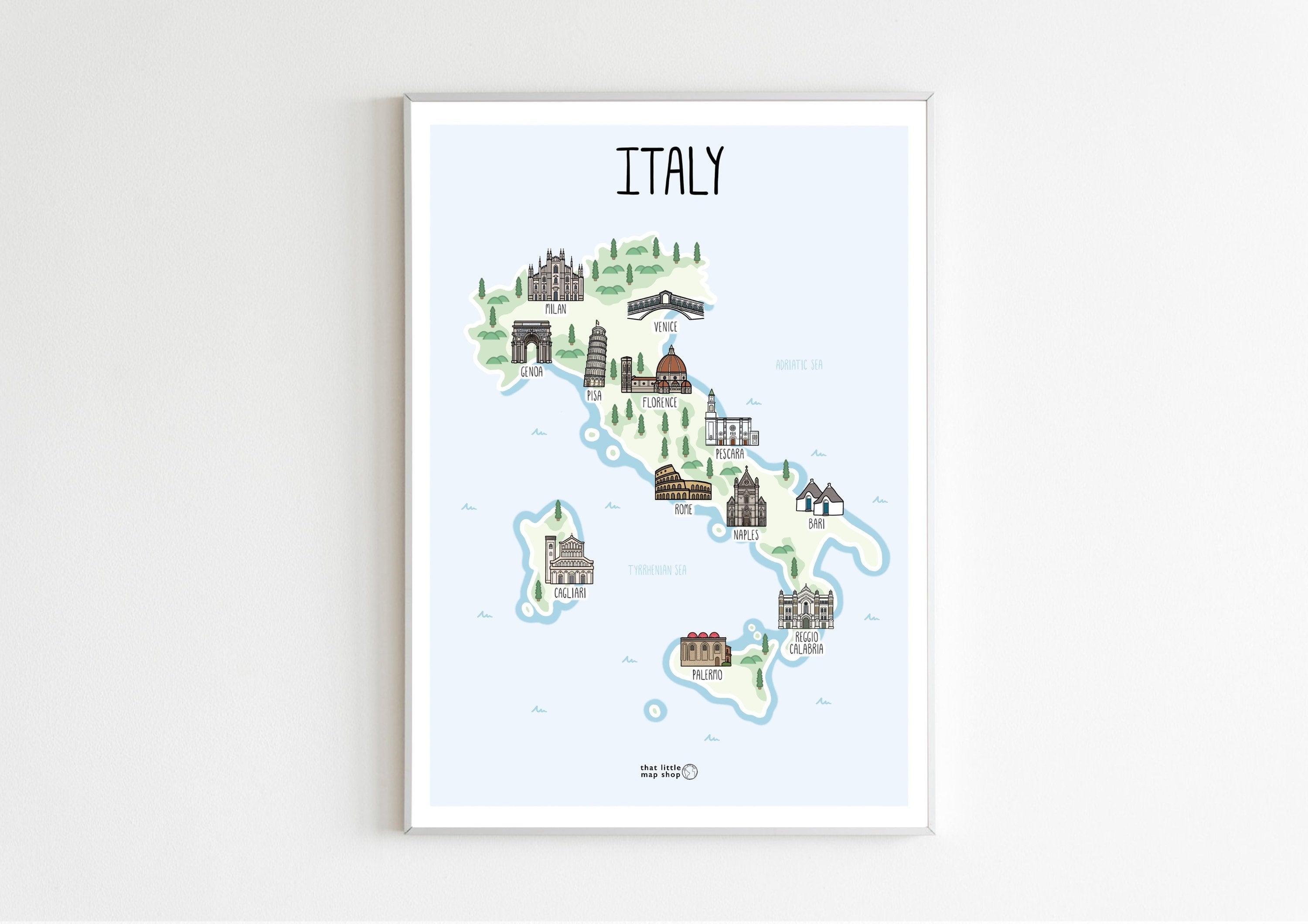 Italy Map