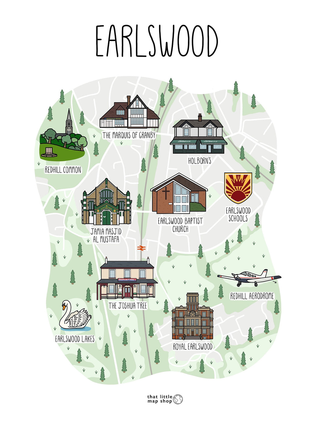 Earlswood Map