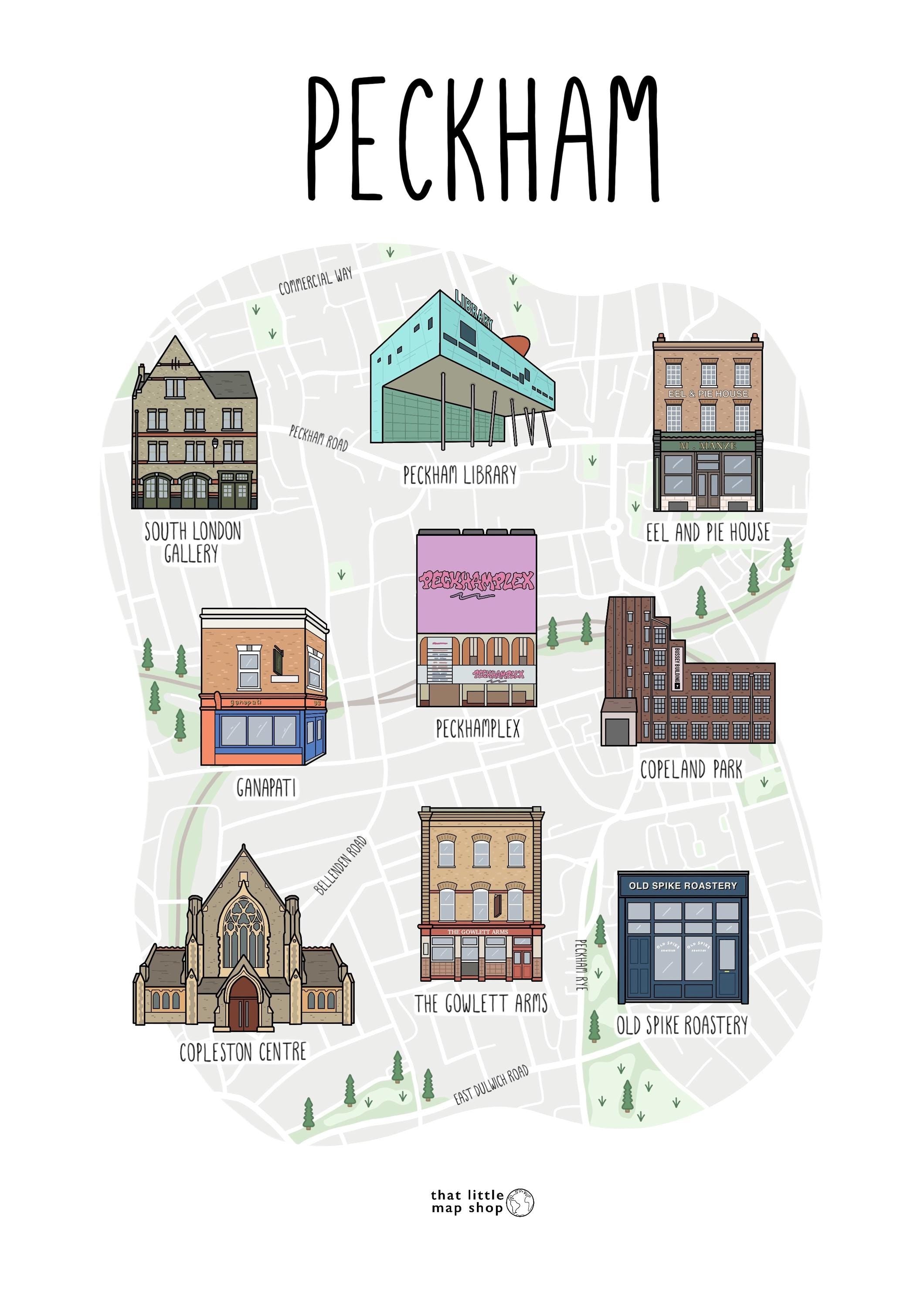 Peckham Map