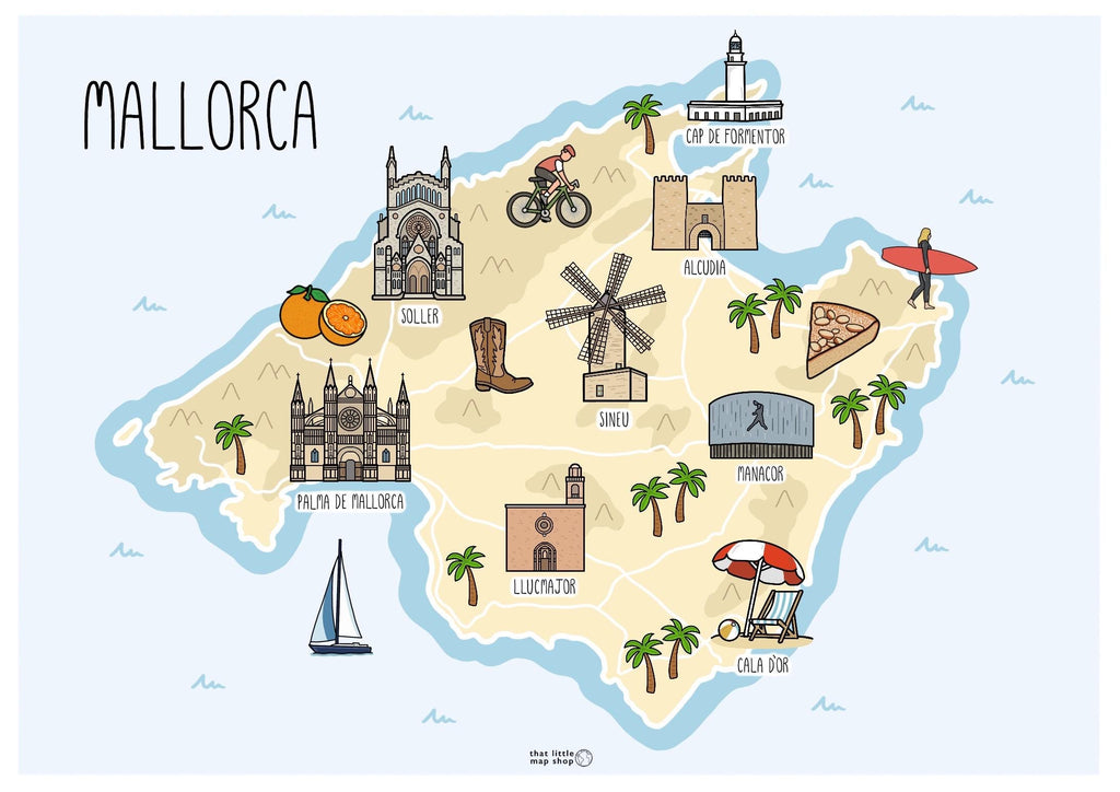 Mallorca Map
