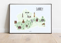 Surrey Map