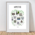 Hampstead Map
