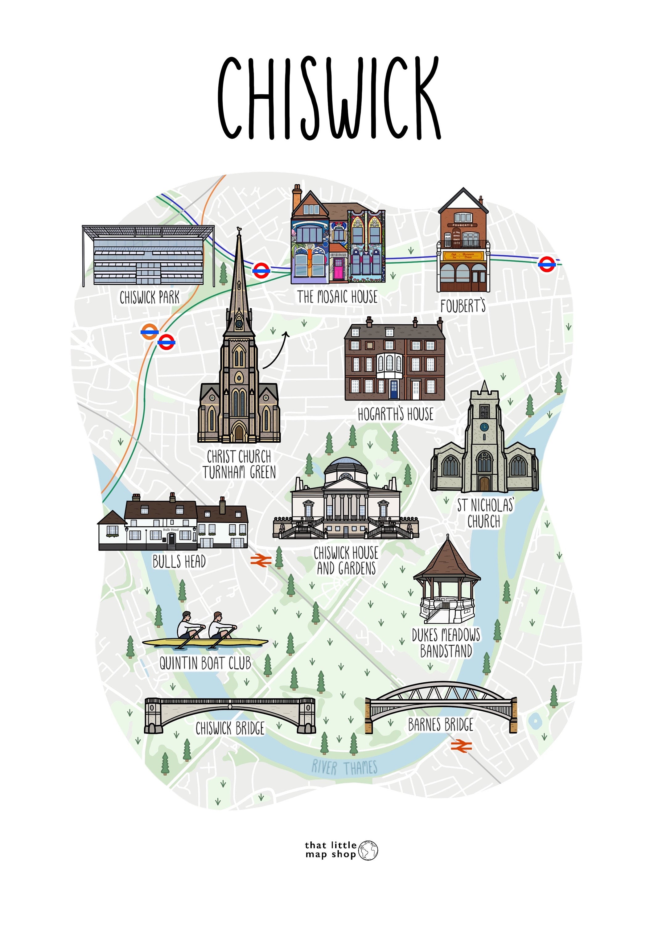 Chiswick Map